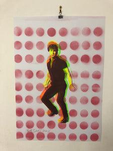 Disco Nobody puts baby in the corner Print - BARRIE J DAVIES IS AN ARTIST