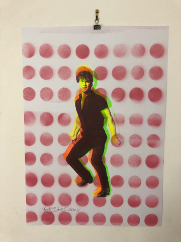Disco Nobody puts baby in the corner Print - BARRIE J DAVIES IS AN ARTIST