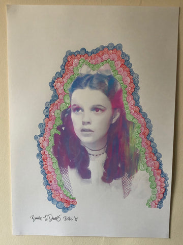 Doodle Dorothy Print - BARRIE J DAVIES IS AN ARTIST
