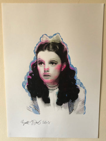 Doodle Dorothy Print - BARRIE J DAVIES IS AN ARTIST
