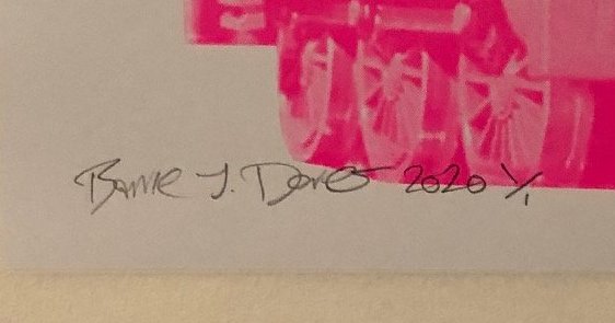 Double Happy Trip Print - BARRIE J DAVIES IS AN ARTIST