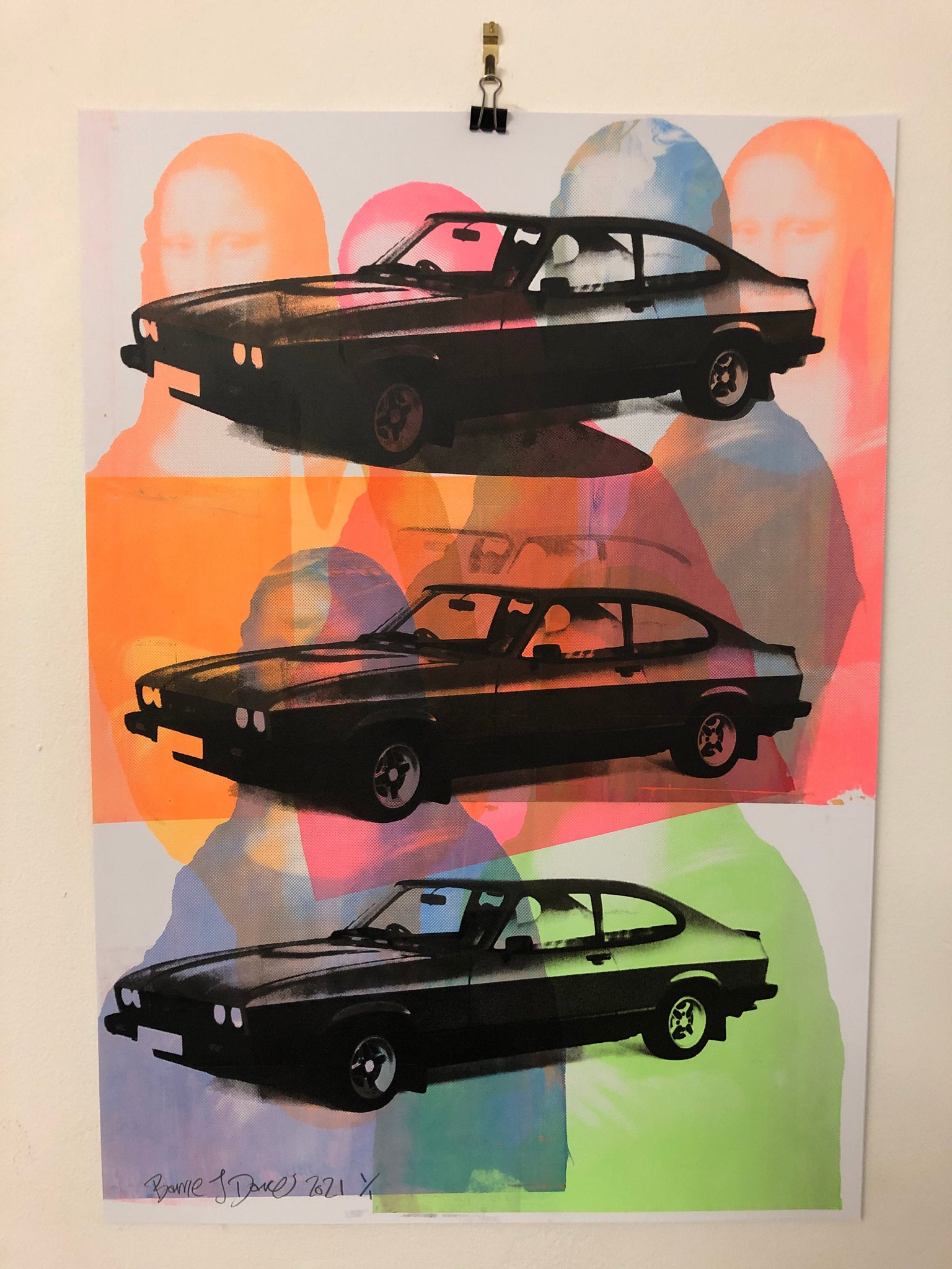 Drive My Car Print - BARRIE J DAVIES IS AN ARTIST