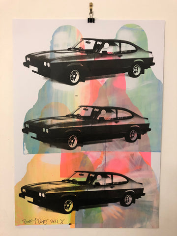 Drive My Car Print - BARRIE J DAVIES IS AN ARTIST