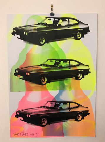 Drive My Car Print - BARRIE J DAVIES IS AN ARTIST