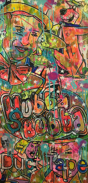 Exit Planet Dust painting - BARRIE J DAVIES IS AN ARTIST
