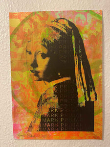 Super Primarni Print,  unframed Silkscreen print on paper (hand finished) edition of 1/1 - A3 size 29.7cm x 42cm. Buy online with free delivery worldwide.