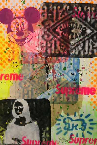 Mash up Print - BARRIE J DAVIES IS AN ARTIST