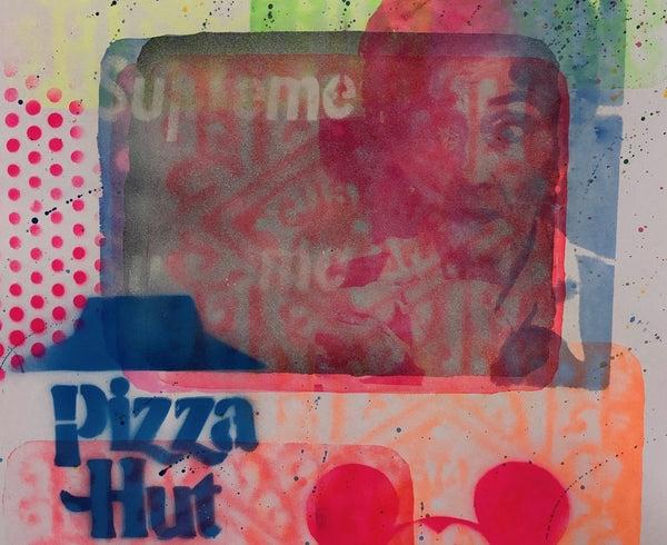 Mash up Print - BARRIE J DAVIES IS AN ARTIST