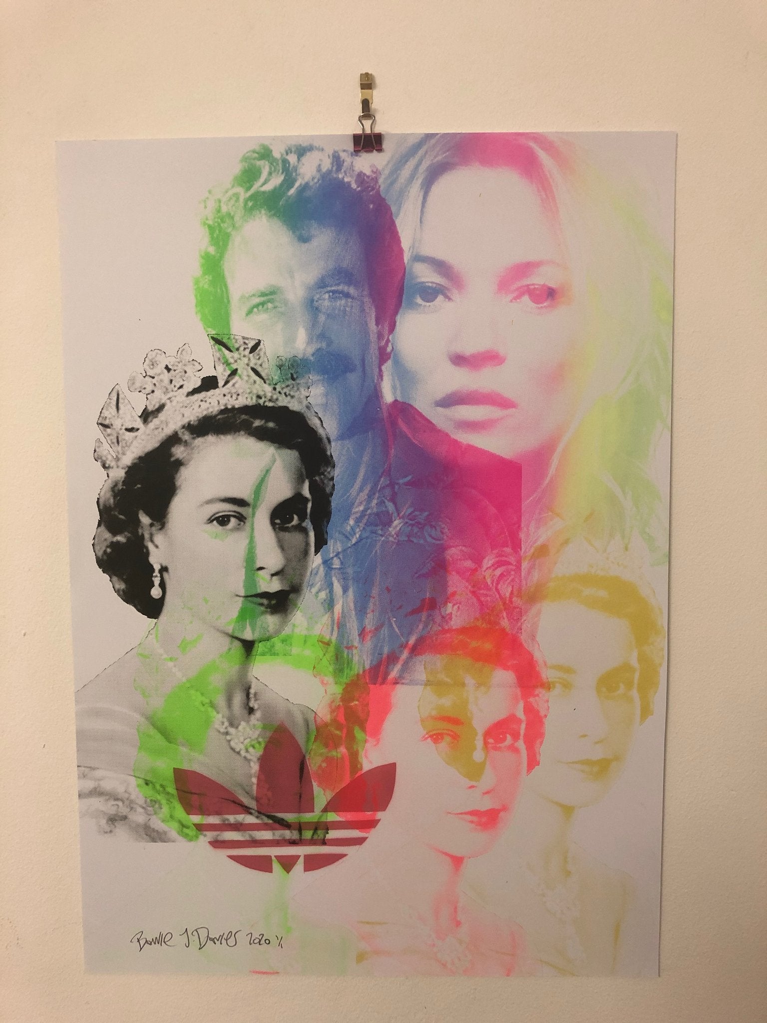 Mash up Print - BARRIE J DAVIES IS AN ARTIST