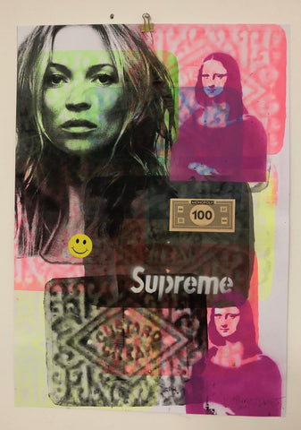 Mash up Print - BARRIE J DAVIES IS AN ARTIST