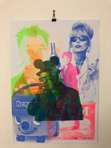 Mash Up Remix Print - BARRIE J DAVIES IS AN ARTIST