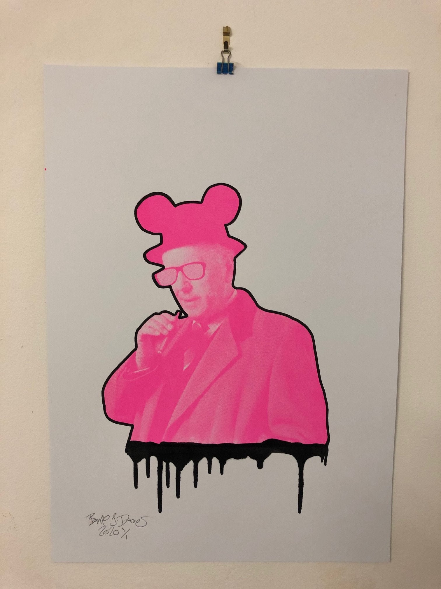 Mind the Business Dripper Print - BARRIE J DAVIES IS AN ARTIST
