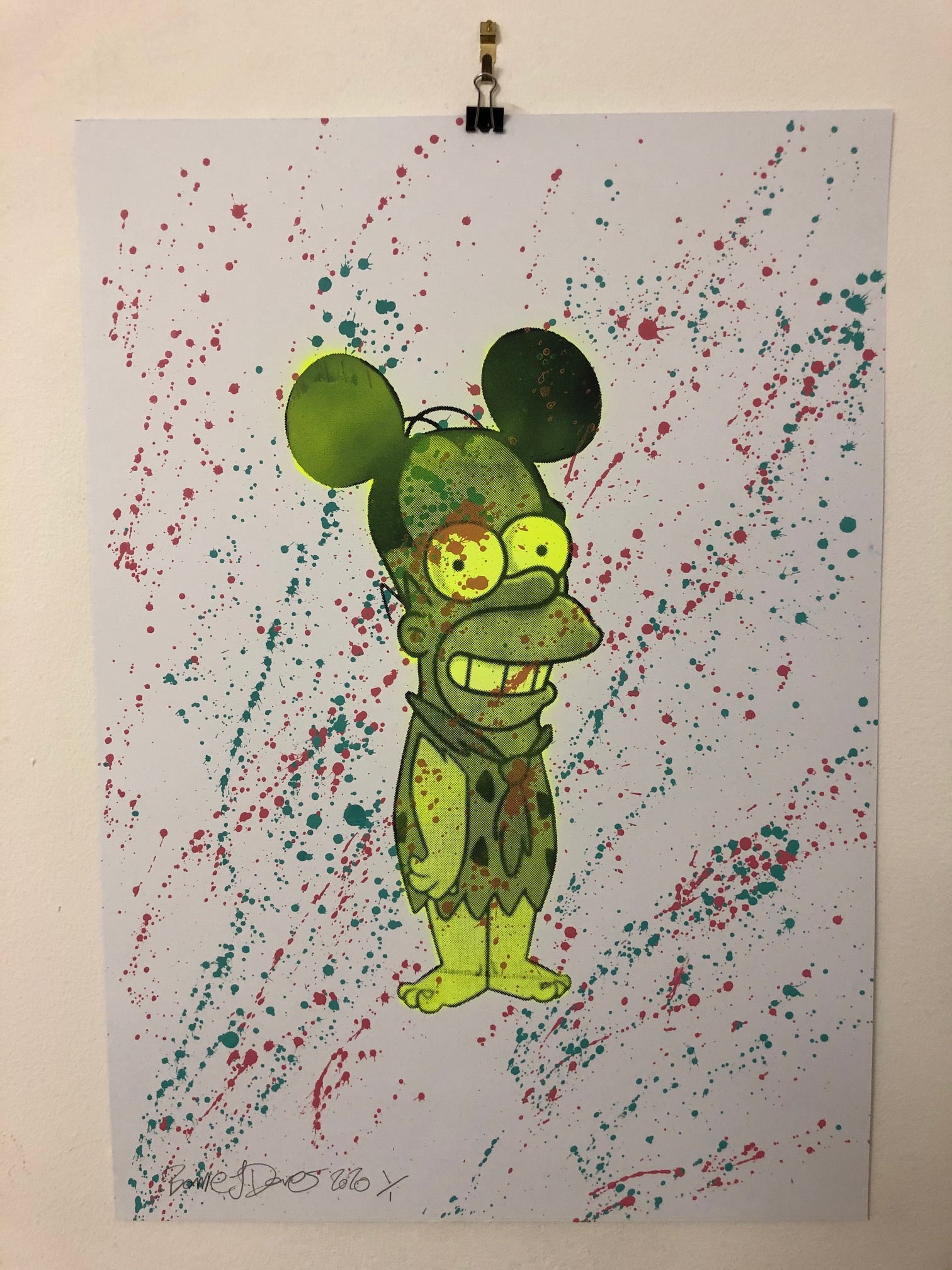 Monster Mash Print - BARRIE J DAVIES IS AN ARTIST