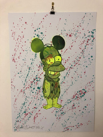 Monster Mash Print - BARRIE J DAVIES IS AN ARTIST