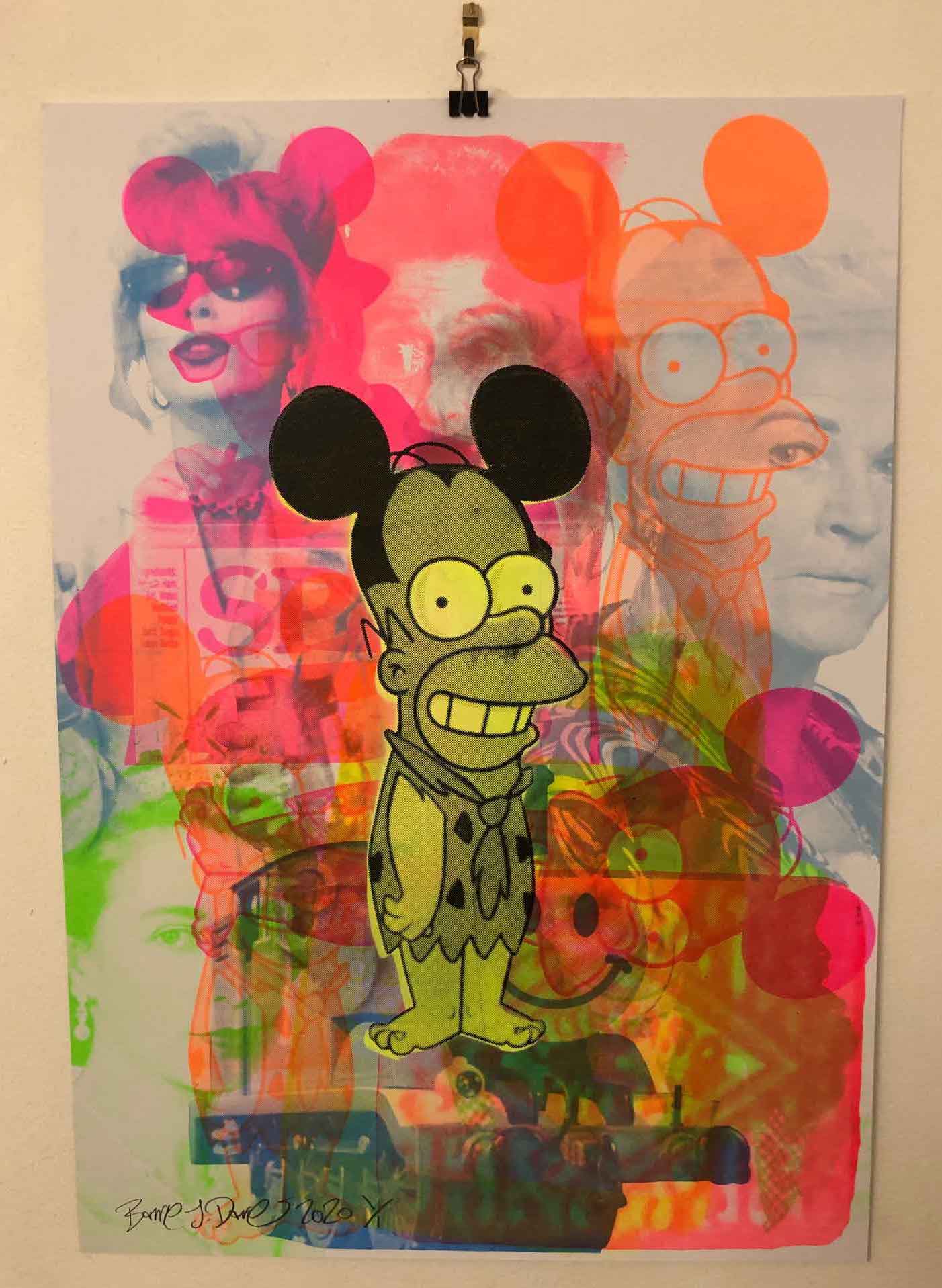 Monster Mash Print - BARRIE J DAVIES IS AN ARTIST