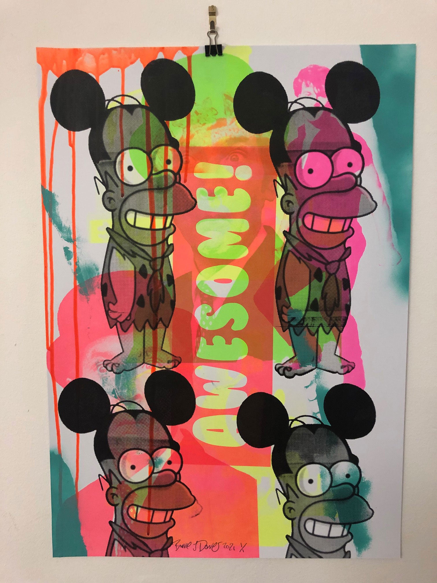 Monster Mash Print - BARRIE J DAVIES IS AN ARTIST