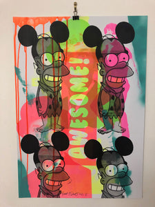 Monster Mash Print - BARRIE J DAVIES IS AN ARTIST