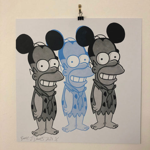 Monster Mash Print - BARRIE J DAVIES IS AN ARTIST