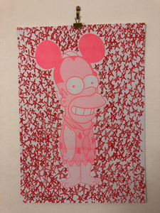 Monster Mash star Print - BARRIE J DAVIES IS AN ARTIST
