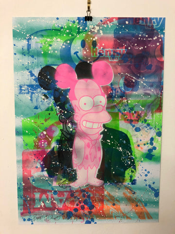 Monster Mash Up Print - BARRIE J DAVIES IS AN ARTIST