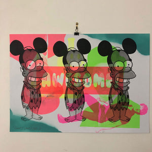 Monster Mash Print - BARRIE J DAVIES IS AN ARTIST