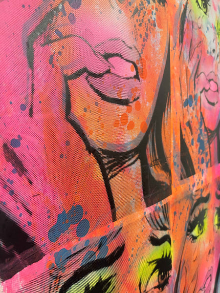 No Crying Lady Print