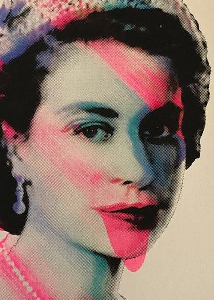 Pink Tongue Queen Print - BARRIE J DAVIES IS AN ARTIST