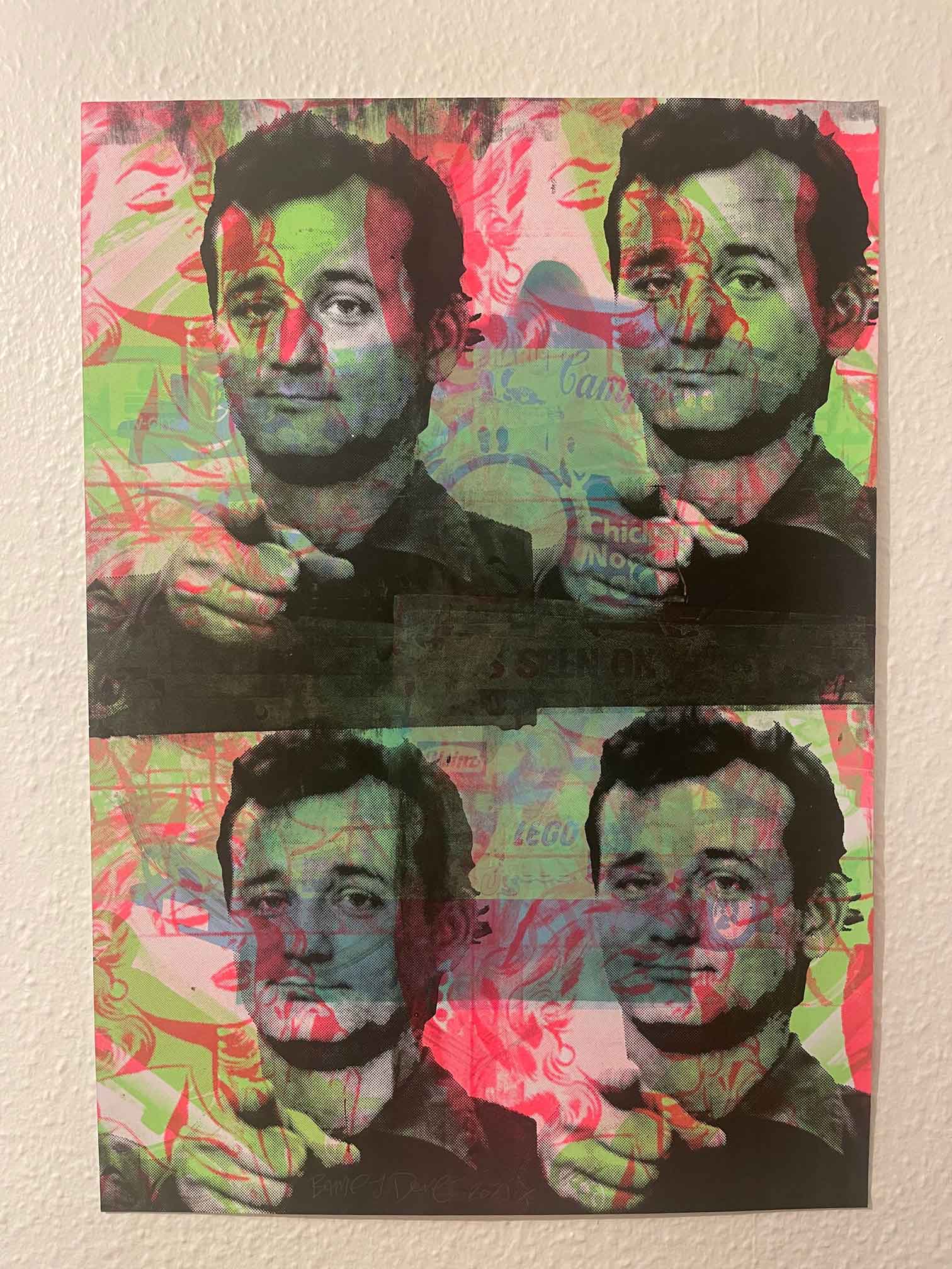 Post No Bills Print - BARRIE J DAVIES IS AN ARTIST