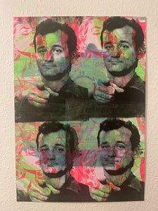Post No Bills Print - BARRIE J DAVIES IS AN ARTIST