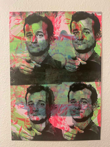 Post No Bills Print - BARRIE J DAVIES IS AN ARTIST