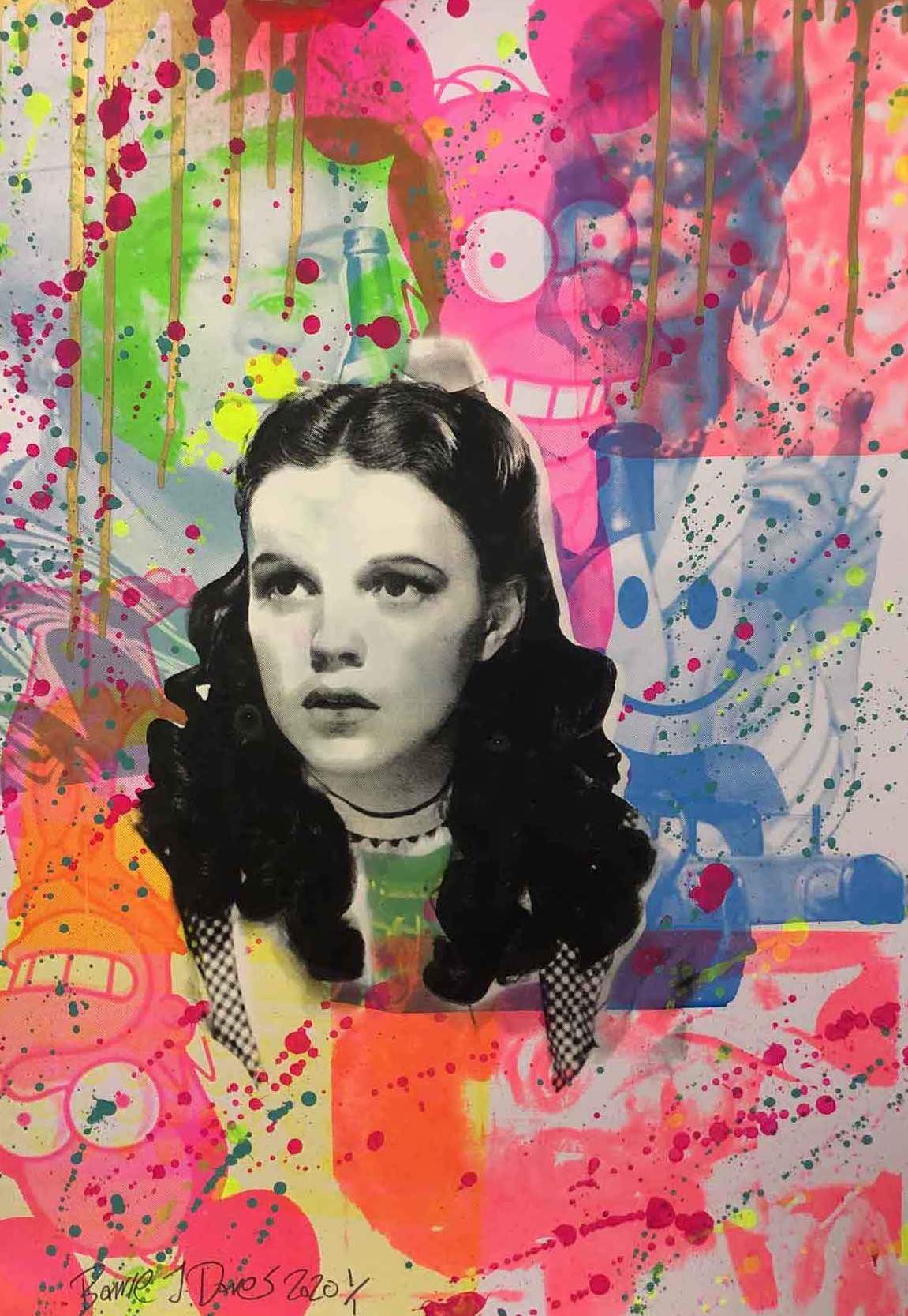 Rainbow Mash Up Print - BARRIE J DAVIES IS AN ARTIST