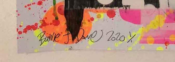 Rick Mash Up Print - BARRIE J DAVIES IS AN ARTIST