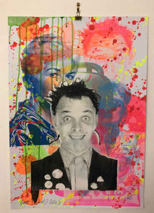 Rick Mash Up Print - BARRIE J DAVIES IS AN ARTIST