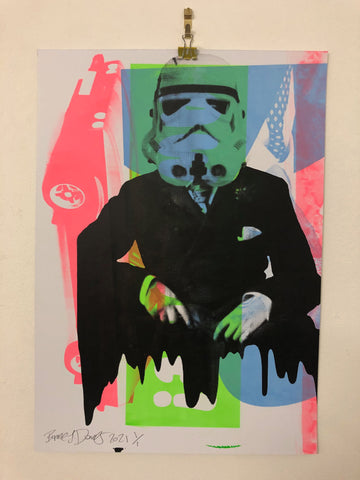 Rider of the storm Print - BARRIE J DAVIES IS AN ARTIST