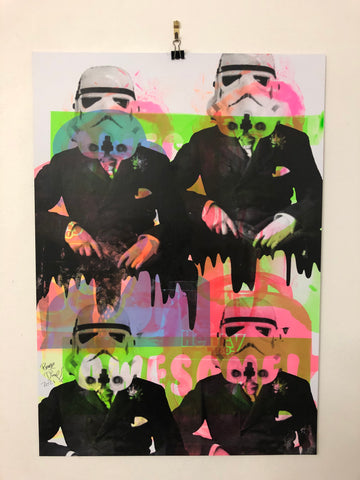 Rider of the storm Print - BARRIE J DAVIES IS AN ARTIST