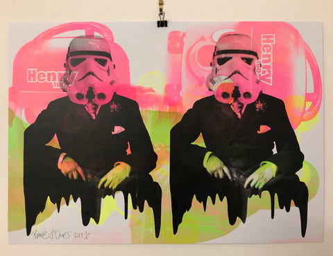 Rider of the storm Print - BARRIE J DAVIES IS AN ARTIST
