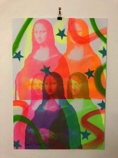 Secret Smile Print - BARRIE J DAVIES IS AN ARTIST