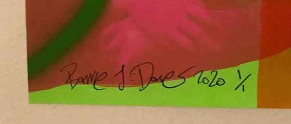Secret Smile Print - BARRIE J DAVIES IS AN ARTIST