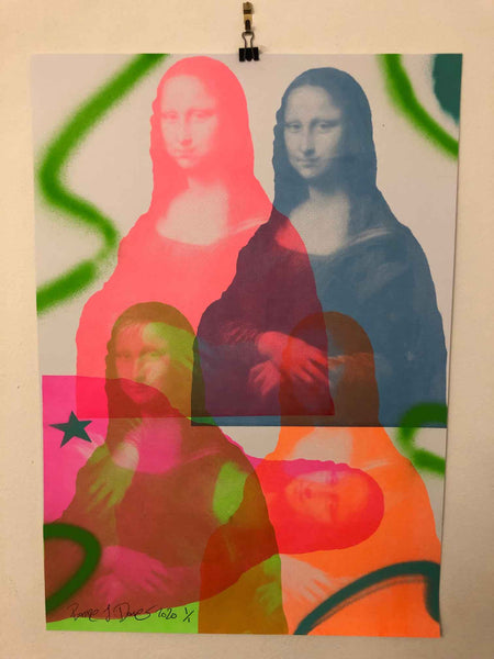 Secret Smile Print - BARRIE J DAVIES IS AN ARTIST