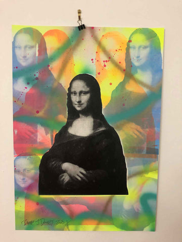 Secret Smile Print - BARRIE J DAVIES IS AN ARTIST