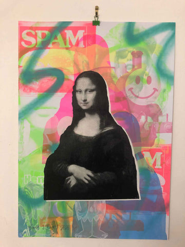 Secret Smile Print - BARRIE J DAVIES IS AN ARTIST