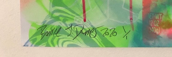 Secret Smile Print - BARRIE J DAVIES IS AN ARTIST