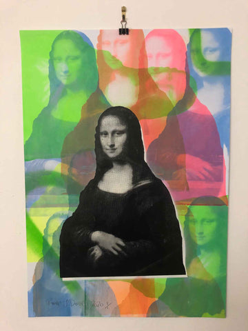 Secret Smile Print - BARRIE J DAVIES IS AN ARTIST
