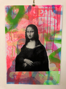 Secret Smile Print - BARRIE J DAVIES IS AN ARTIST
