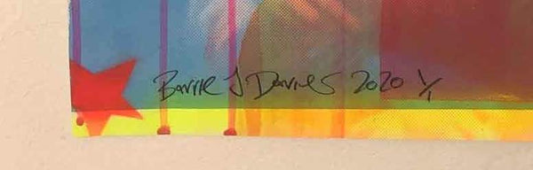 Secret Smile Print - BARRIE J DAVIES IS AN ARTIST