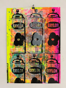 Sexy Wild Style Print, unframed Silkscreen print on paper (hand finished) edition of 1/1 - A2 size 42cm x 59.4cm. Buy online with free delivery worldwide.