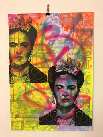 Graffiti Shine On You Crazy Diamond Print - BARRIE J DAVIES IS AN ARTIST