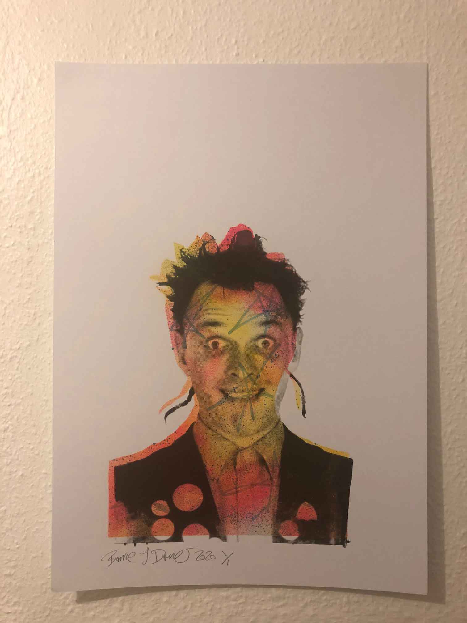Slick Rick Print - BARRIE J DAVIES IS AN ARTIST