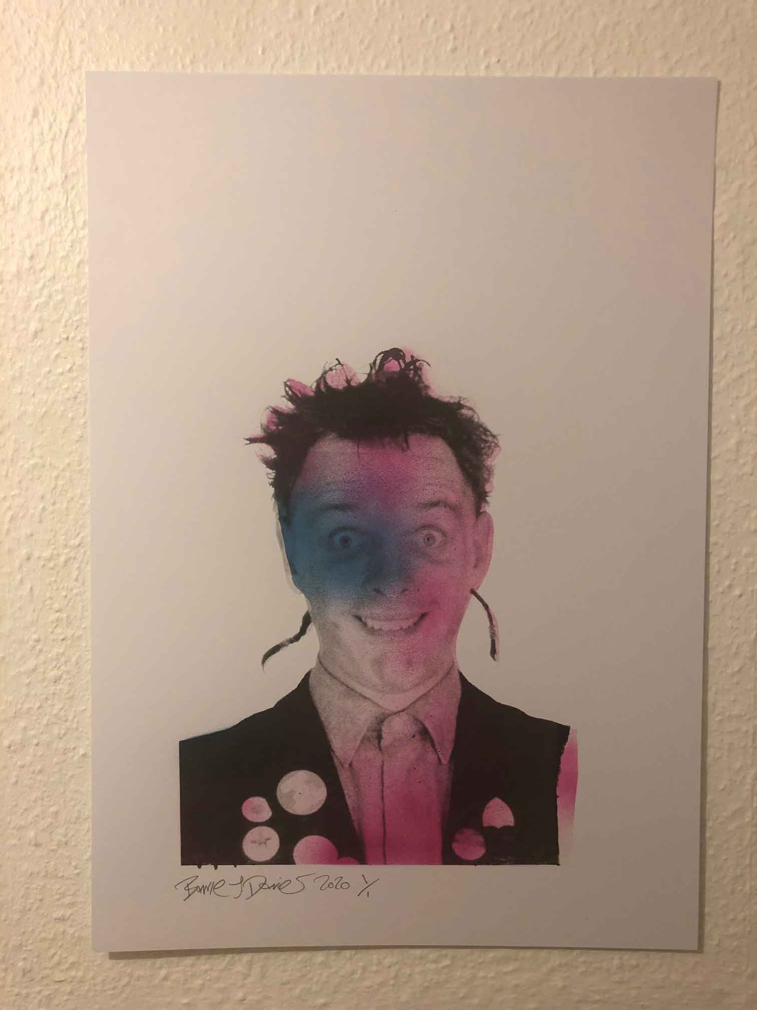 Slick Rick Print - BARRIE J DAVIES IS AN ARTIST