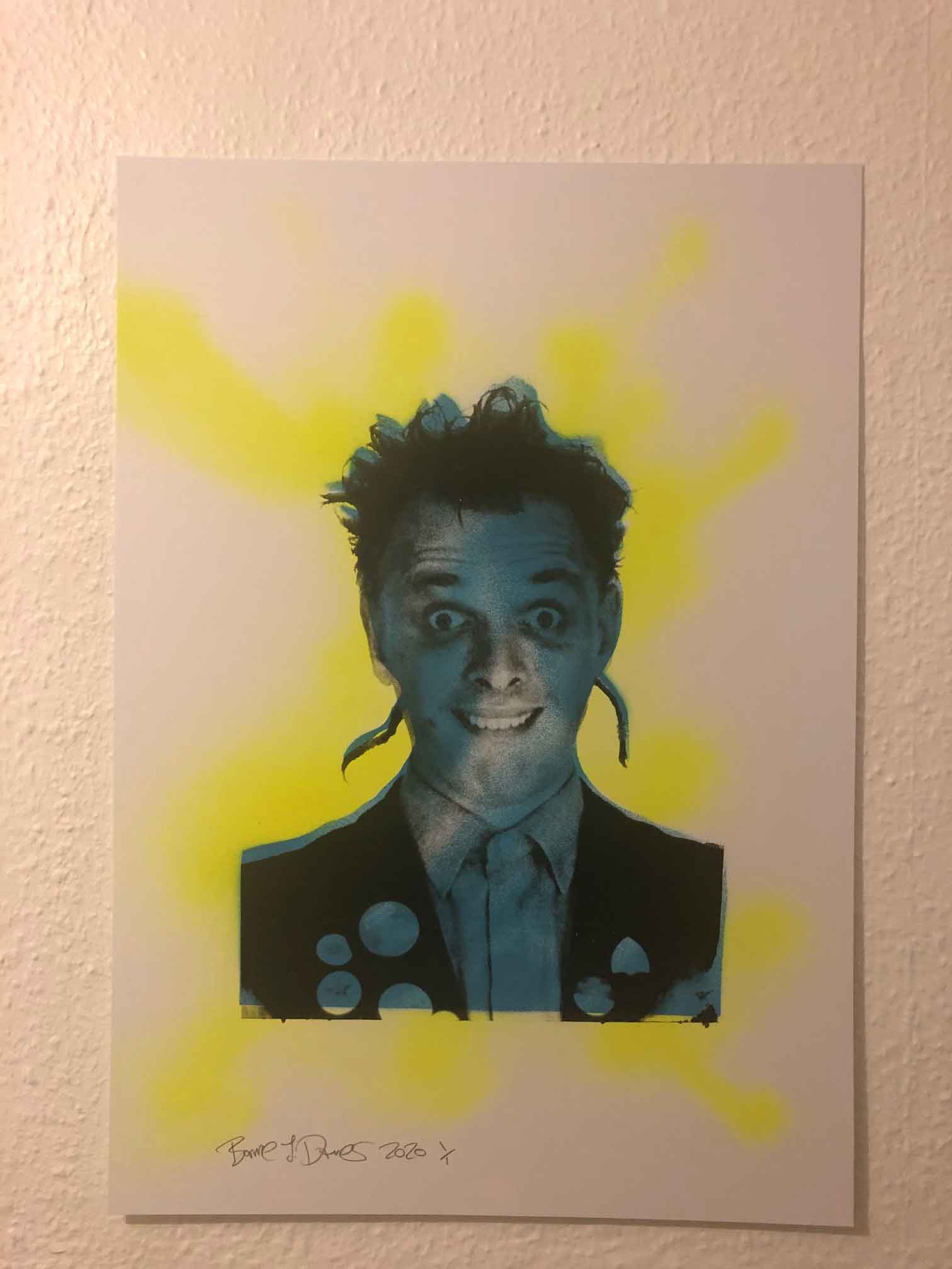 Slick Rick Print - BARRIE J DAVIES IS AN ARTIST